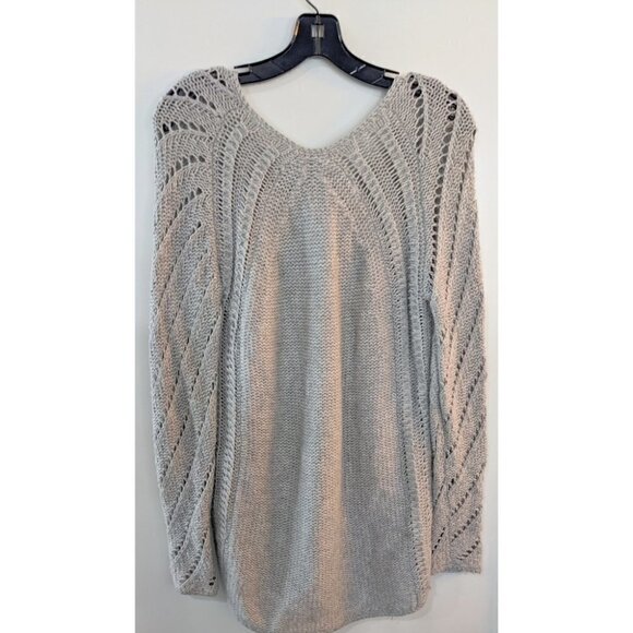 Helmut Lang | Inherent Texture Sweater In Light Grey - Picture 5 of 9